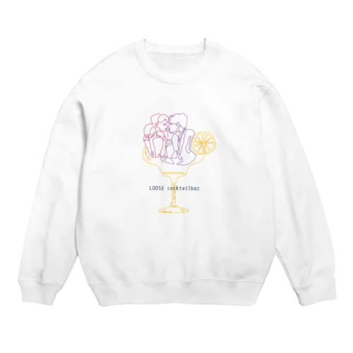 Loose cocktails  Crew Neck Sweatshirt