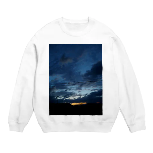 日暮れ Crew Neck Sweatshirt