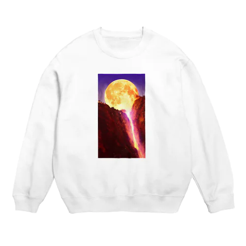 皆様に幸せがやってきますように祈りをこめて Crew Neck Sweatshirt