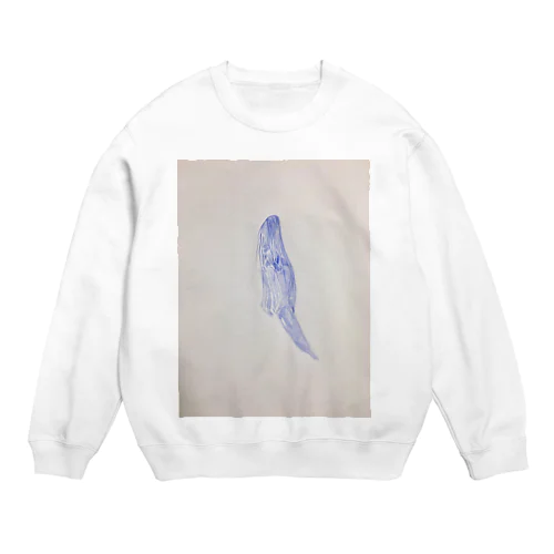 幽霊。佐藤鳳水作 Crew Neck Sweatshirt