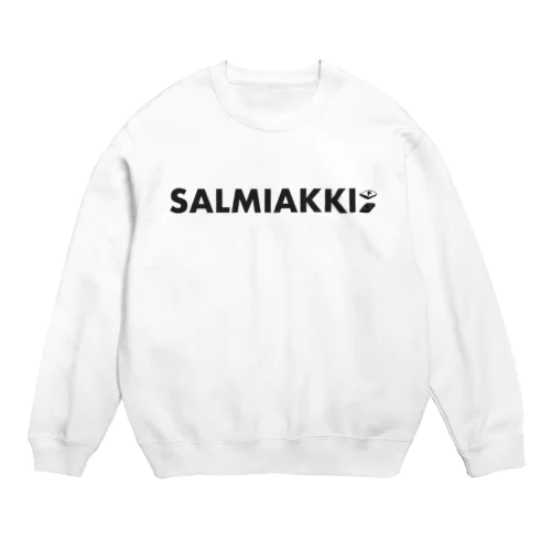 漆黒のサルミアッキ (黒) Crew Neck Sweatshirt