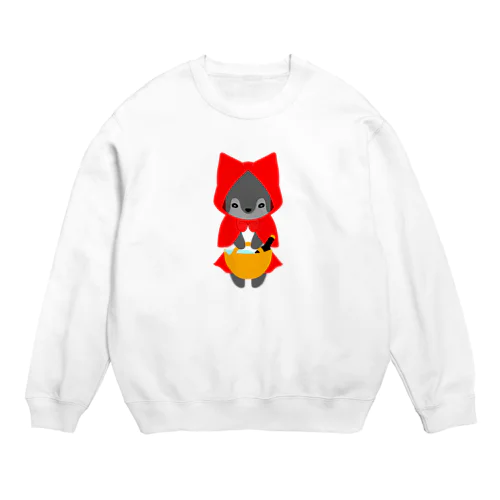 赤ずきん Crew Neck Sweatshirt