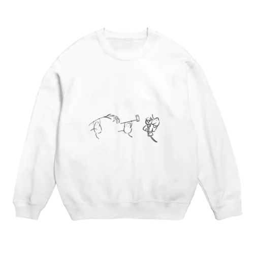 みんなで米騒動 Crew Neck Sweatshirt