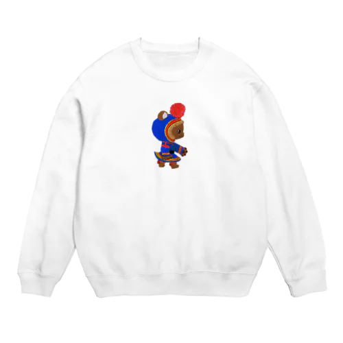 サーミのくまのおとこのこ Crew Neck Sweatshirt