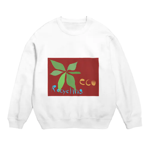 Recycling Crew Neck Sweatshirt