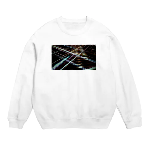 思い思いの交差点 Crew Neck Sweatshirt