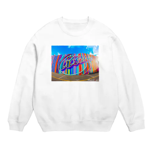 レインボーaloha Crew Neck Sweatshirt