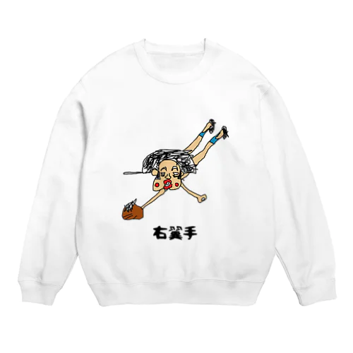 右翼手 Crew Neck Sweatshirt