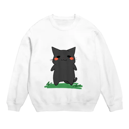 まよい猫 Crew Neck Sweatshirt