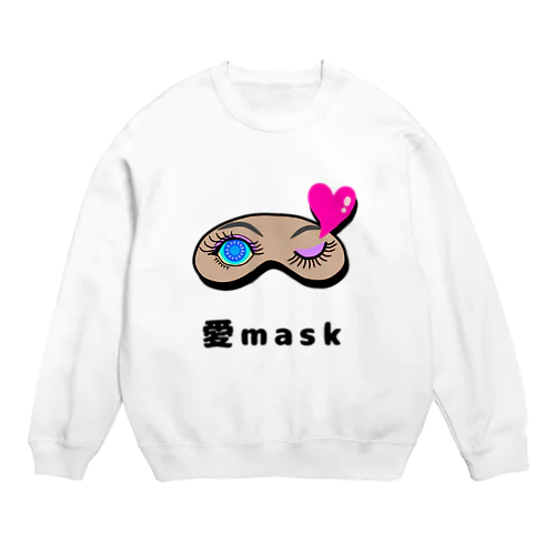 愛マスク Crew Neck Sweatshirt