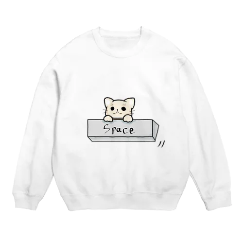 すぺーすきゃっと Crew Neck Sweatshirt