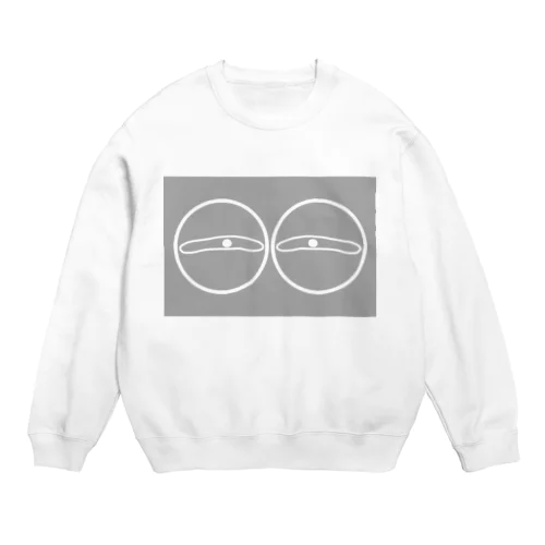 め。 Crew Neck Sweatshirt