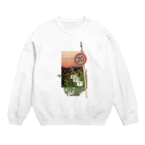 ハタチカウントダウン Crew Neck Sweatshirt