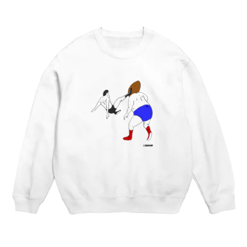 味のプロレス 闘魂編 Crew Neck Sweatshirt