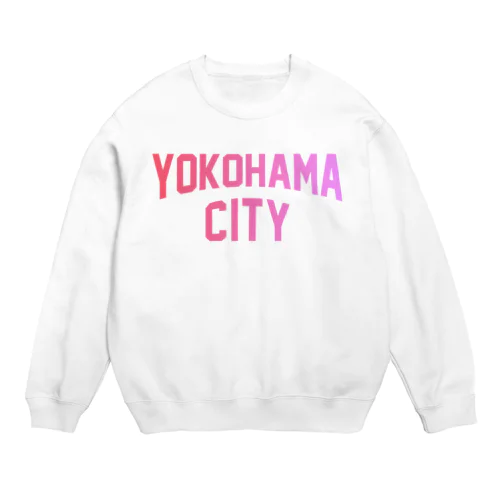 横浜市 YOKOHAMA CITY Crew Neck Sweatshirt