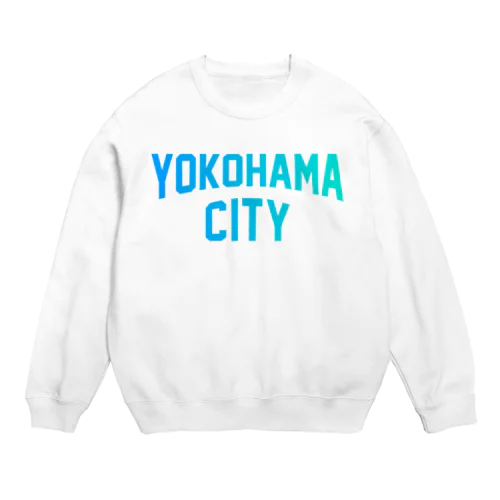 横浜市 YOKOHAMA CITY Crew Neck Sweatshirt