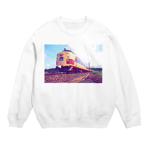 電車雷鳥 Train mania Crew Neck Sweatshirt