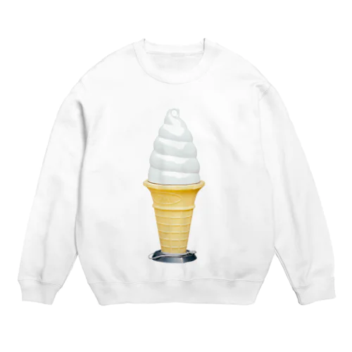 ソフトクリーム Crew Neck Sweatshirt