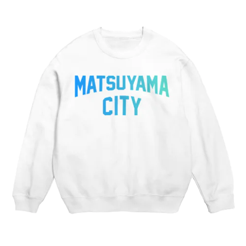 松山市 MATSUYAMA CITY Crew Neck Sweatshirt