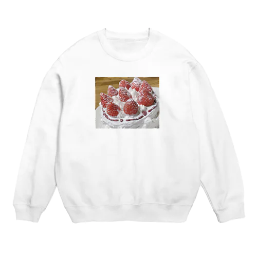 つくったけーきだよ Crew Neck Sweatshirt