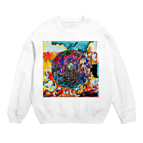 GALAXY Crew Neck Sweatshirt