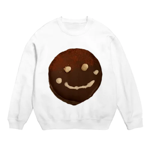 ザッハトルテの微笑み Crew Neck Sweatshirt