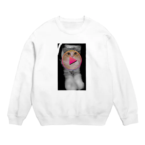 再生猫 Crew Neck Sweatshirt