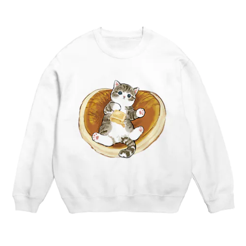 にゃんこパンケーキ Crew Neck Sweatshirt