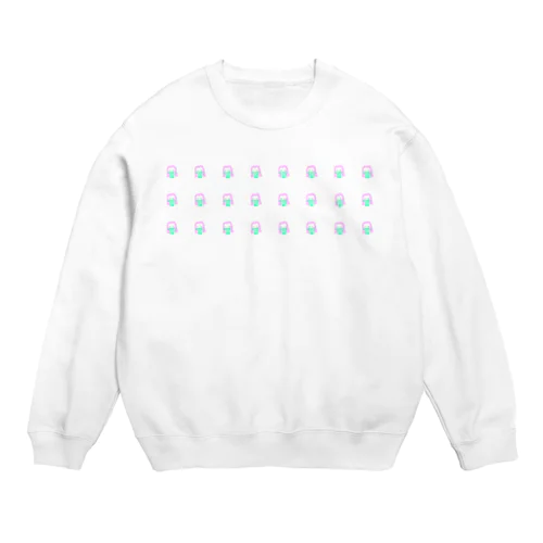 あまびえちゃんの疫病退散グッズ Crew Neck Sweatshirt