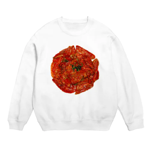 A5ランクの最高級肉 Crew Neck Sweatshirt