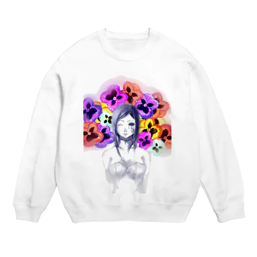 綺麗な世界 Crew Neck Sweatshirt