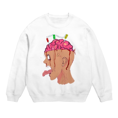 脳内さいえんす Crew Neck Sweatshirt