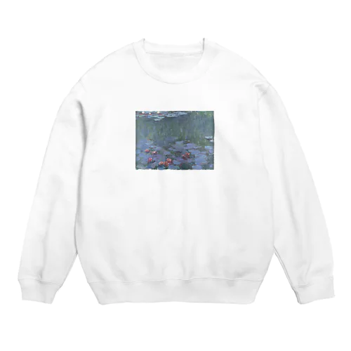 モネ睡蓮 Crew Neck Sweatshirt