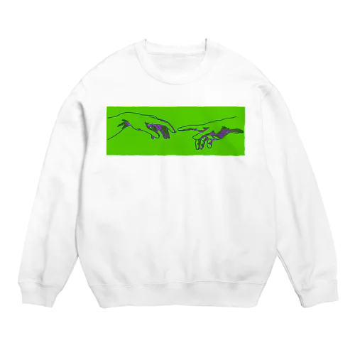 宇宙への飛行_gr Crew Neck Sweatshirt