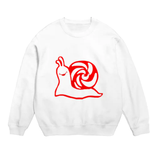 ロリポップかたつむり２ Crew Neck Sweatshirt