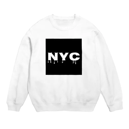 NYC melting Crew Neck Sweatshirt