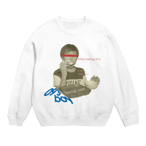 eating Crew Neck Sweatshirt