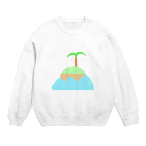 島-Island Crew Neck Sweatshirt