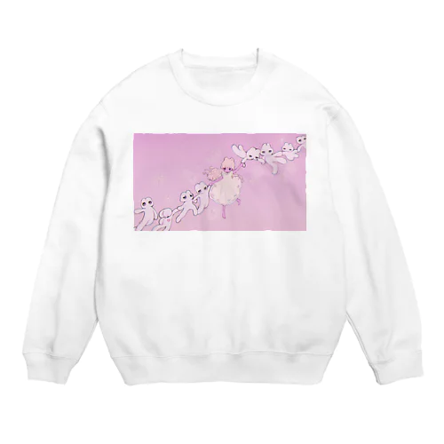 手を離さないでね Crew Neck Sweatshirt