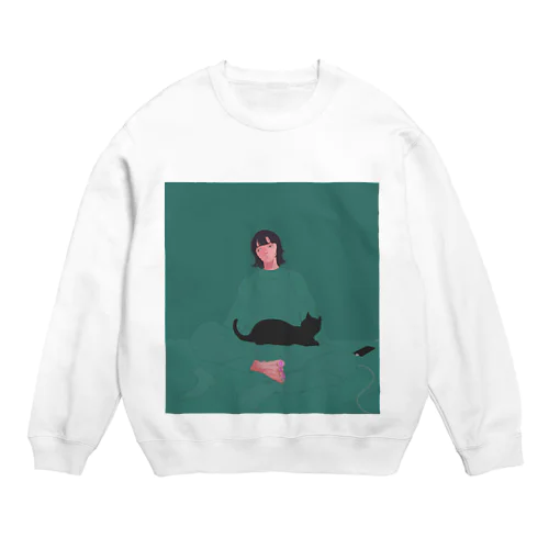 グリーンさん Crew Neck Sweatshirt