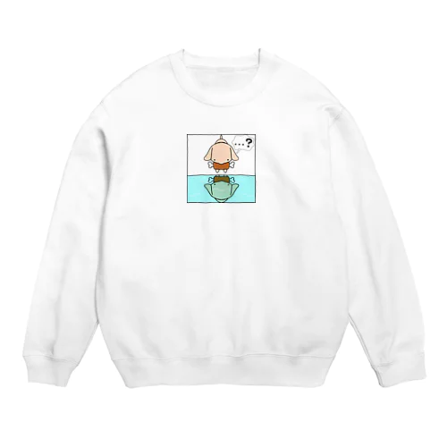 よくばりな犬 Crew Neck Sweatshirt