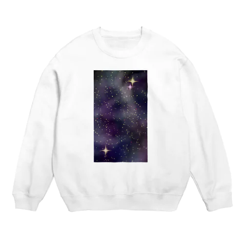 ほしキラリ Crew Neck Sweatshirt