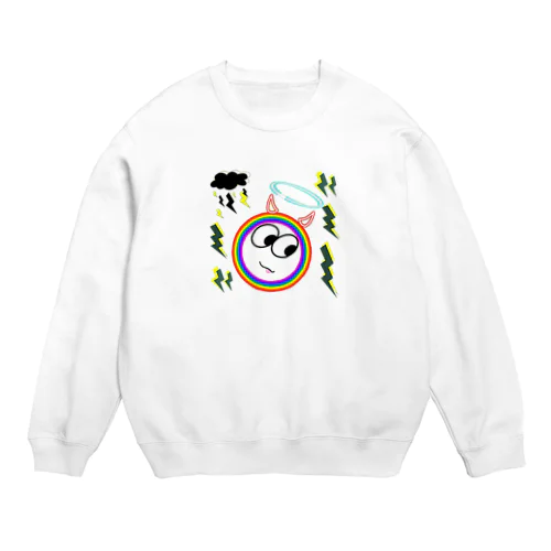 おにまるくん④ スウェット Crew Neck Sweatshirt