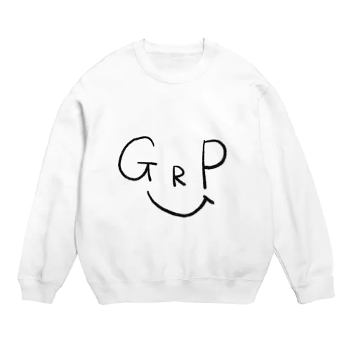 仲良し家族。【grandpa】 Crew Neck Sweatshirt