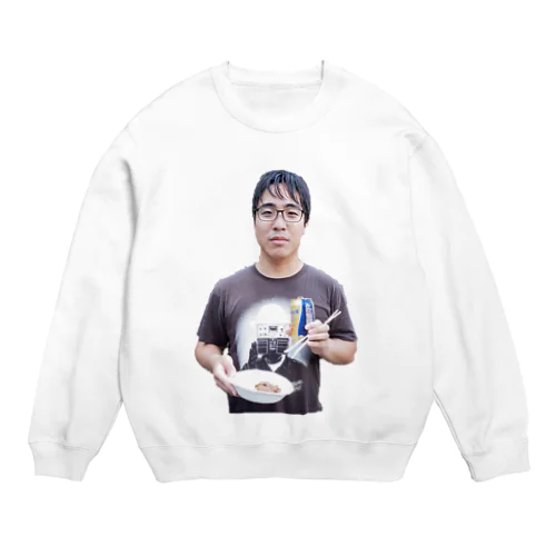 バーベキュー会場の人 Crew Neck Sweatshirt