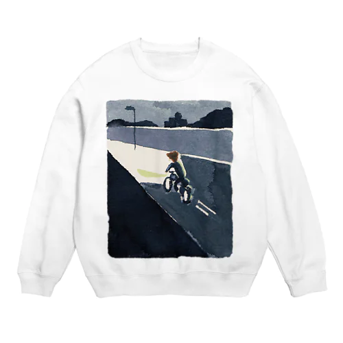 シティライツ・ワンシーン「バイク」 Crew Neck Sweatshirt