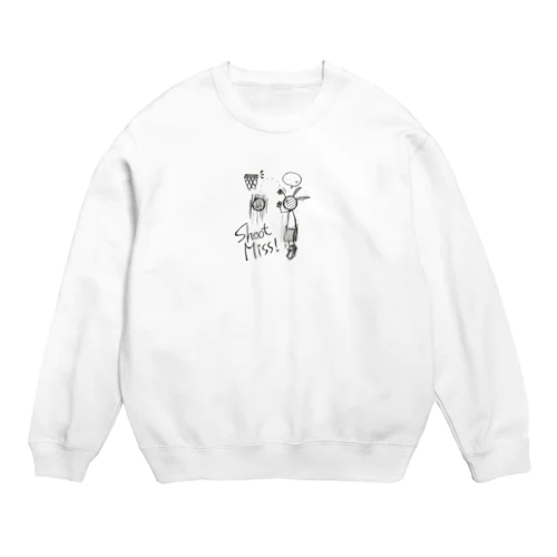 シュートミス！ Crew Neck Sweatshirt