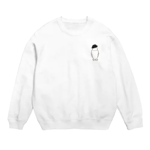 ボーラーハットシロフクロウ Crew Neck Sweatshirt