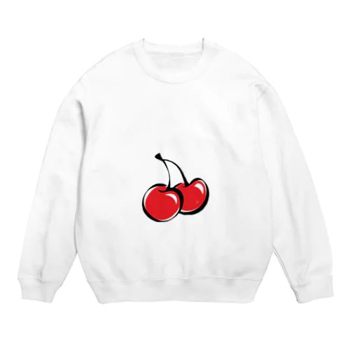 ちぇりー Crew Neck Sweatshirt