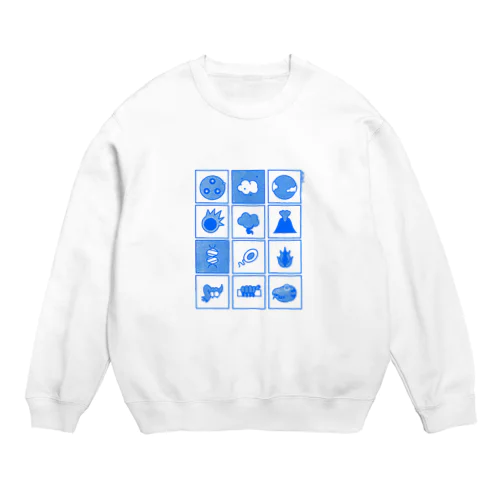 むかしむかし Crew Neck Sweatshirt